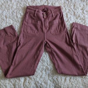 Vintage Acquaverde High Rise Bell Bottom Jeans